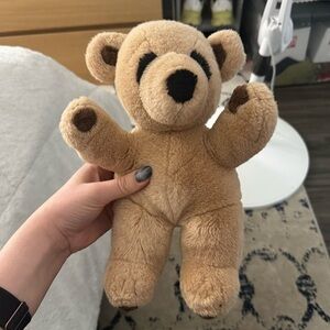 Vintage 1978 KinderGund Teddy Bear Made in Korea Beige Tan Plush 12"